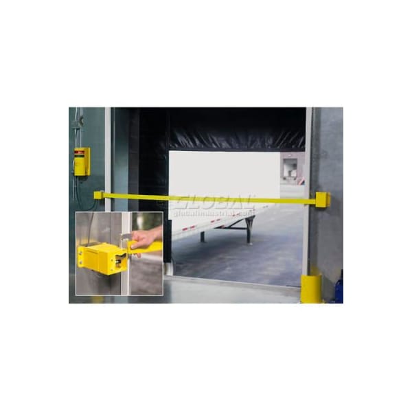 Dl Manufacturing Retractable Dock Door Safety Strap, 180"L ST0203 Zoro